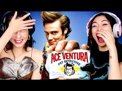 Видео: Реакция иностранок | Эйс Вентура: Розыск домашних животных | Первый просмотр