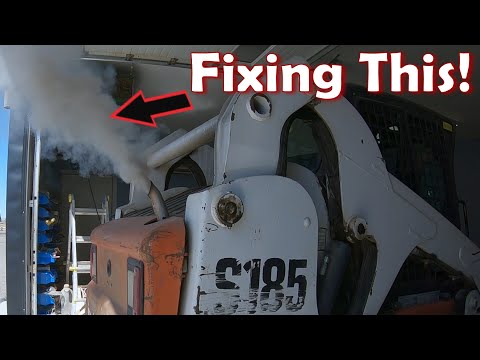 Видео: Замена прокладки головки блока цилиндров Bobcat