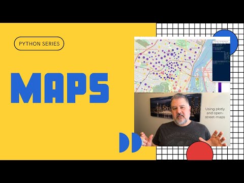 Видео: Как создавать интерактивные карты на Python — пример Scatter Mapbox с Plotly и OpenStreetMap