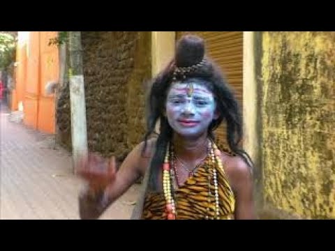 Видео: Это было очень опасно индусы тянут огромную колесницу Махашиваратри. Индия Гокарна