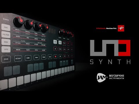 Видео: IK Multimedia UNO Synth - Обзор новинки от JAM TV