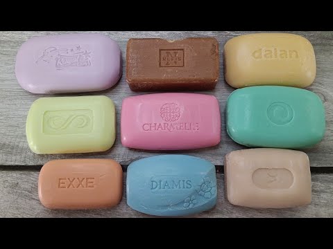 Видео: Soap Cutting🧼ASMR🔪Резка сухого мыла 92