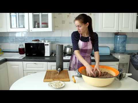 Видео: Домашняя ливерная колбаса - рецепт идеальной закуски. Leberwurst, Lewerwoscht