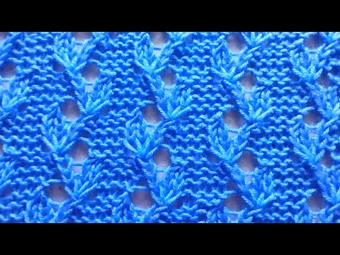 Видео: ВЕТВИСТЫЙ АЖУР.   Простой и приятный в исполнении.