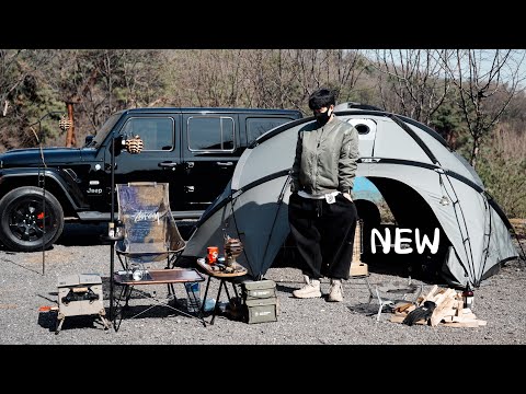 Видео: Романтический весенний кемпинг с новой, беспрецедентной обстановкой ^^7