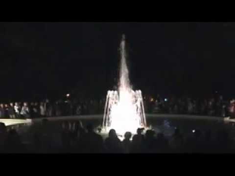 Видео: Пятигорск. Поющий фонтан. 11 сентября 2010 год.