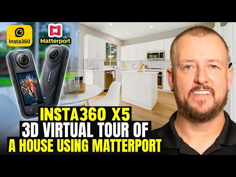 Видео: Insta360 X5 + приложение Matterport Сканирование дома — полная демонстрация 3D-тура