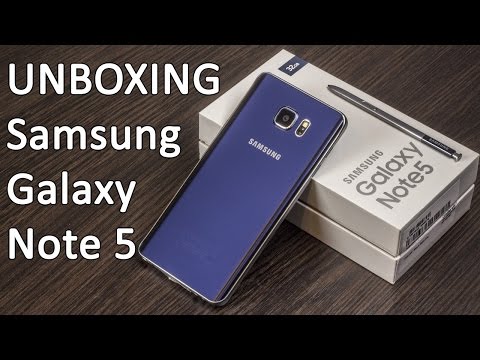 Видео: Samsung Galaxy Note 5 распаковка и первые впечатления. Первый опыт покупок в США от FERUMM.COM