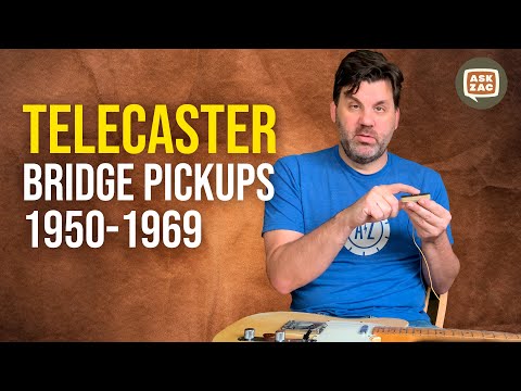 Видео: Бриджевые звукосниматели Telecaster 1950–69 гг. — Как звукосниматели влияют на звук — ОБНОВЛЕНО/И...