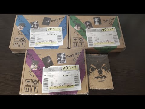 Видео: Распаковка альбома Тэхена(V)/Unboxing V (BTS) 'Layover' (Set) + 'Layover' (Weverse Albums ver.) Set