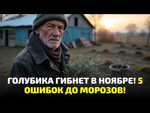 Видео: 5 фатальных ошибок с голубикой в ноябре, из-за которых вы потеряете все кусты!