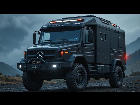 Видео: 🔥 2026 Mercedes Unimog Camper — Самый Экстремальный Дом На Колёсах! Чёрный Зверь Для Любых Путей!