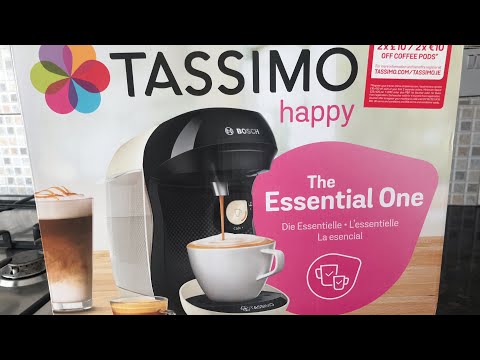 Видео: РОЗПАКУВАННЯ ТА ТЕСТУВАННЯ КАВО МАШИНИ BOSCH TASSIMO HAPPY
