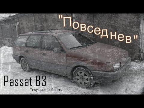 Видео: "Повседнев". Passat B3 текущие проблемы.