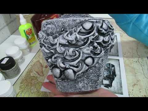 Видео: Декупаж бутылки, Мастер класс!