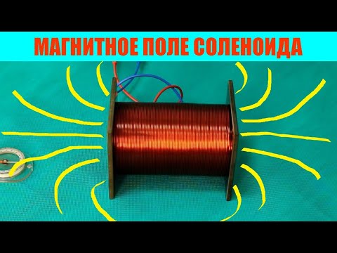 Видео: Магнитное поле соленоида
