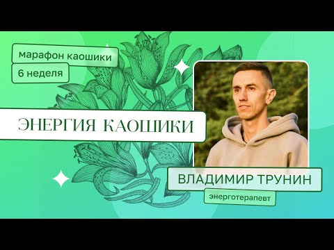 Видео: Каошики с точки зрения энергии (энерготерапевт Владимир Трунин). Марафон каошики 6 неделя