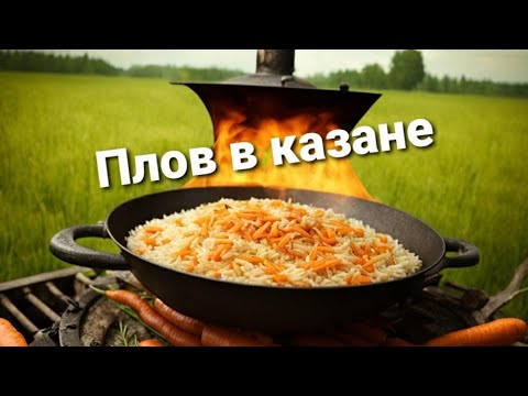 Видео: Плов в казане.