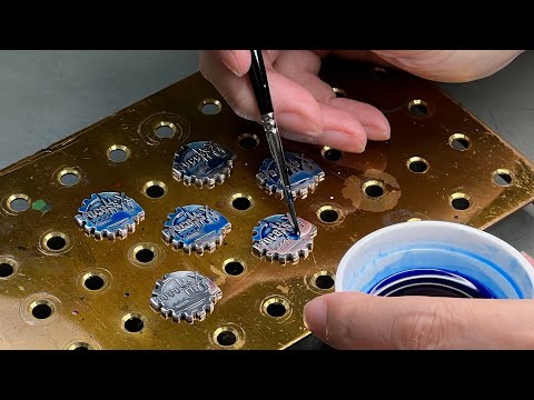 Видео: Процесс изготовления бейджей. Роскошные значки на заказ, изготовленные японскими мастерами.