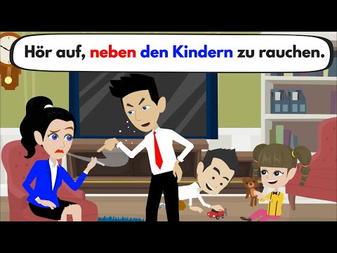 Видео: Учите немецкий | Предлоги с дательным и винительным падежами