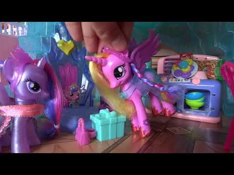 Видео: My little pony. Приезд Тёти Старлайт: Таинственная коробка!