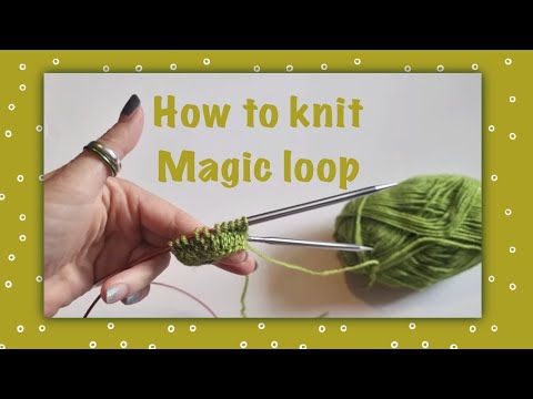 Видео: Как вязать волшебную петлю