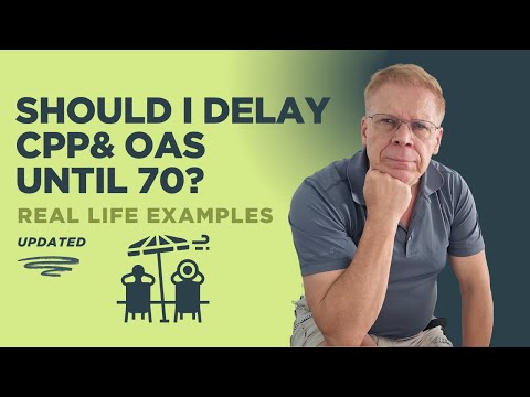 Видео: Стоит ли откладывать CPP и OAS до 70 лет? Полный ответ с примерами из реальной жизни.