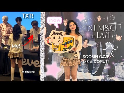 Видео: Я ВСТРЕТИЛ TXT!! (Я так испугался)