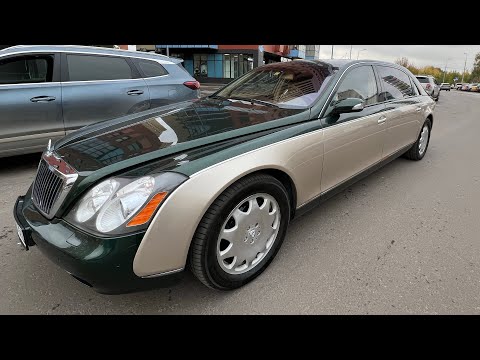 Видео: Maybach 62, 2005г, 99000км, за 6.500.000 рублей.
