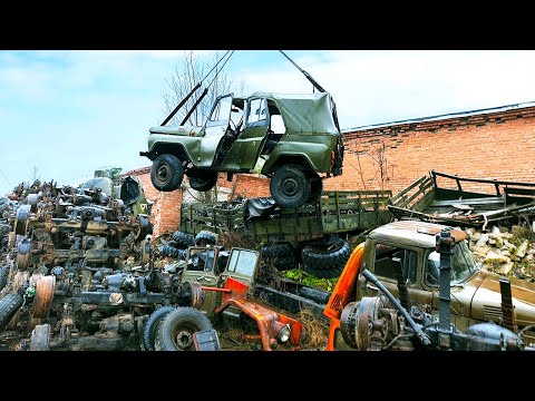Видео: Мы нашли МЕГА разборку СССР / НОВЫЙ кузов УАЗ