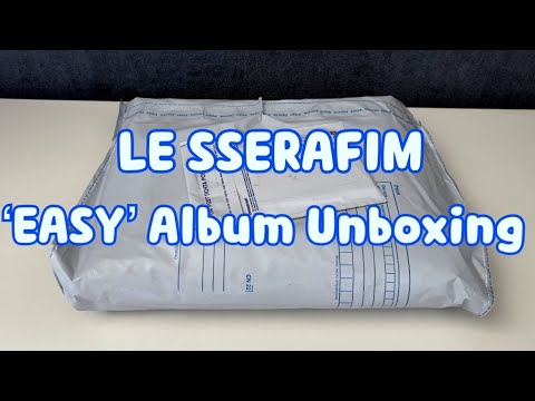 Видео: ⋆୨୧⋆LE SSERAFIM 'EASY' | Распаковка альбома и карт Юнджин | UNBOXING ⋆｡˚