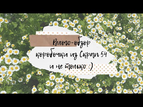 Видео: чуть было не потерянный влог I скрап 54