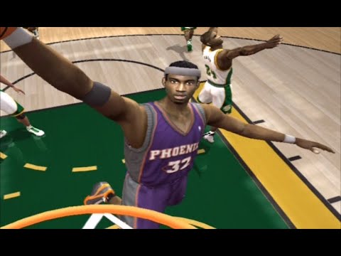 Видео: NBA Live 2003 PS2 | Дебют Амаре Стадемайра в качестве новичка | «Санс» против «Суперсоникс»