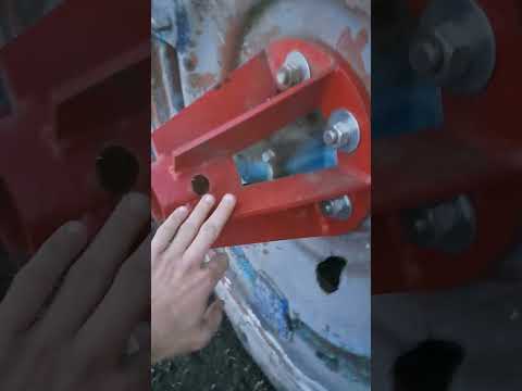 Видео: Транспортное устройство на СЗ 5.4. Сделали габорит из старой сз. Работа сз с МТЗ 80