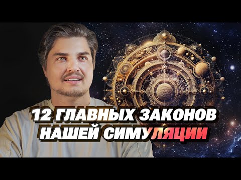 Видео: 12 Законов матрицы, симуляции, мира в котором мы живем. Знать обязательно!