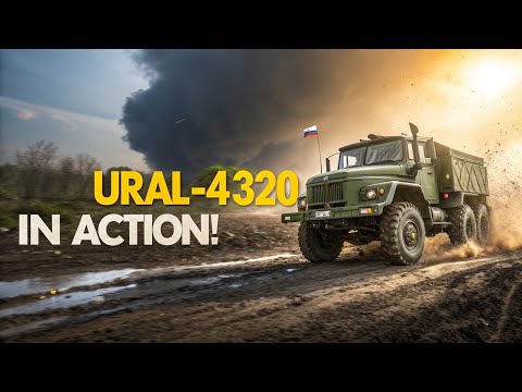 Видео: “🚨 НЕВЕРОЯТНАЯ СИЛА И ВЫНОСЛИВОСТЬ! Урал-4320 6×6 Тактический Грузовик Проходит ЛЮБУЮ Местность! 💥”