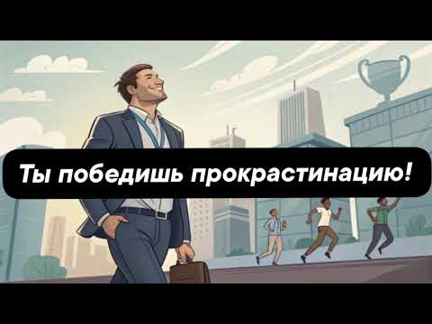 Видео: Как полностью убрать прокрастинацию и лень. (База без воды) 