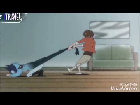 Видео: Смешные моменты из аниме "сервамп,,