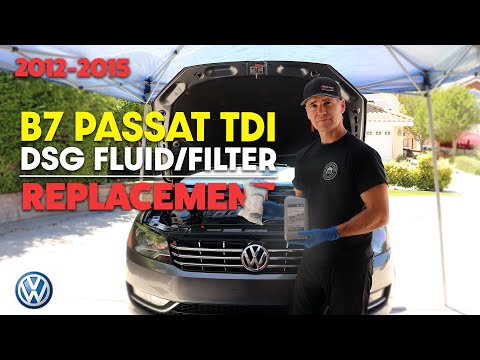 Видео: Замена трансмиссионной жидкости и фильтра DSG для VW Passat TDI B7 2012-2015 гг. (быстрый метод)....