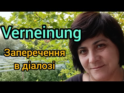 Видео: 🤐 VerNEINung - заперечення, як частина діалогу на В1.