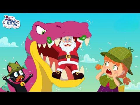 Видео: Татти и Мисифу спасяват Дядо Коледа 🎅 Вълшебни истории преди Нова година за деца