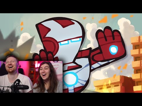Видео: Настоящая версия "Железный человек 2" | The Ultimate "Iron Man 2" Recap Cartoon | РЕАКЦИЯ