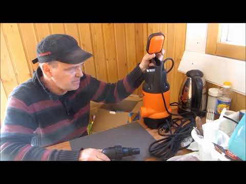 Видео: Дренажный насос Вихрь 750 в работе # Качаю новый колодец # Обзор и тест #