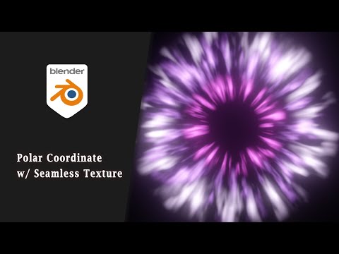 Видео: [Tut] Полярные координаты с бесшовной текстурой с использованием замыкания — Blender 5.0+