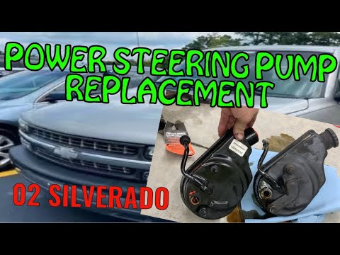 Видео: ЗАМЕНА НАСОСА ГУР | SILVERADO НАСОС ГУР | 02 SILVERADO