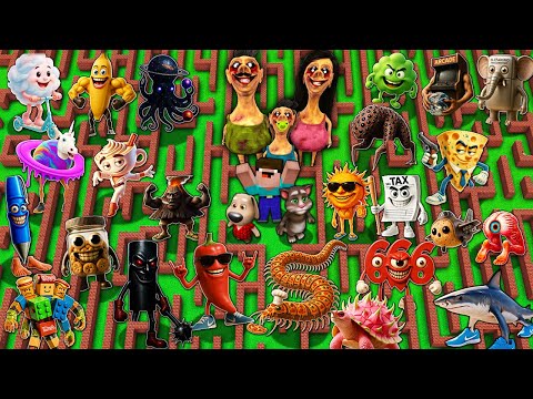 Видео: НУБ И ПРО В ЛАБИРИНТЕ БРЕЙНРОТ против HAMOOD HABIBI.EXE в МАЙНКРАФТ АНИМАЦИЯ ! Brainrot