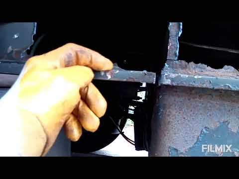 Видео: Площадка. Вырвало. Для тех, кому интересно. #ремонтрамы #полуприцеп #сварка