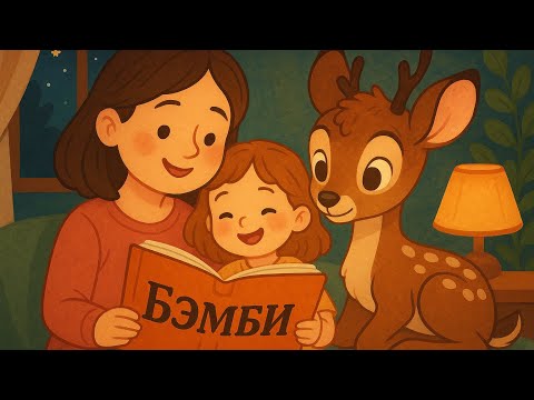 Видео: «Бэмби» 🦌(БЕЗ грустных моментов), читаем сказку вслух.