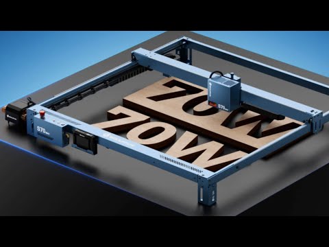 Видео: Обзор SCULPFUN S70 MAX – 70 Вт: что умеет этот лазер?
