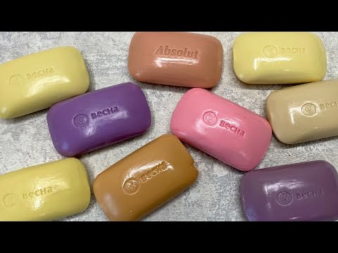 Видео: Dry old soap 💛🤍💜💖/ Cutting / Резка мыла 2000х годов